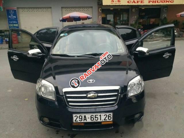 Cần bán gấp Daewoo Gentra MT đời 2007, màu đen, giá 150tr-5