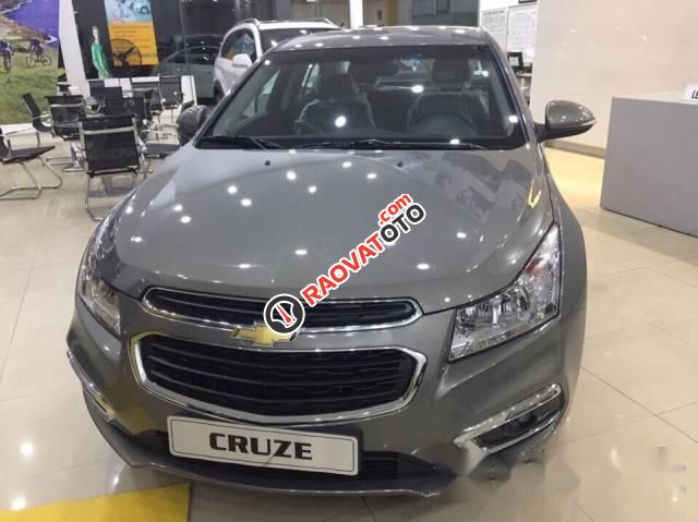 Bán Chevrolet Cruze sản xuất 2017, màu xám -0