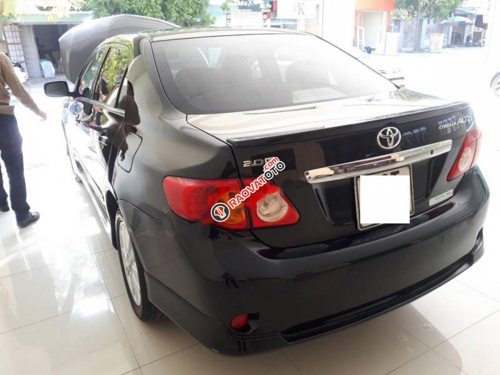 Cần bán Toyota Corolla altis 2.0AT đời 2009, màu đen số tự động-3