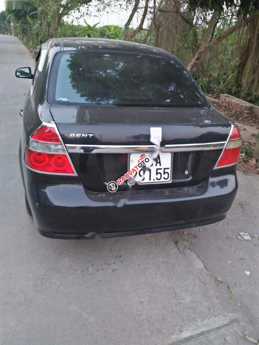 Cần bán Daewoo Gentra SX 1.5 MT năm 2009, màu đen, giá tốt-1