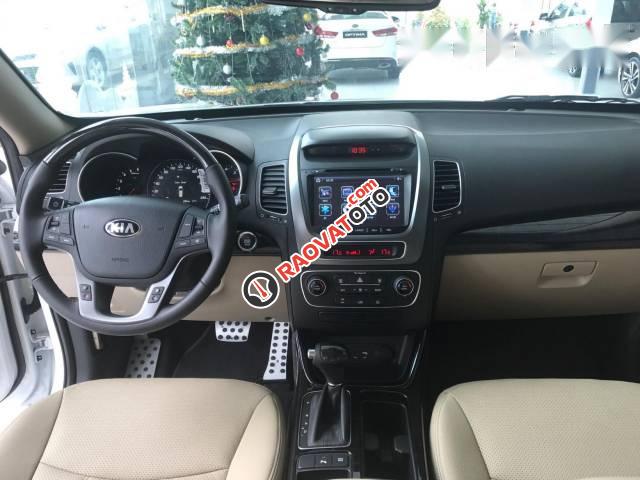 Bán xe Kia Sorento đời 2017, màu trắng -4