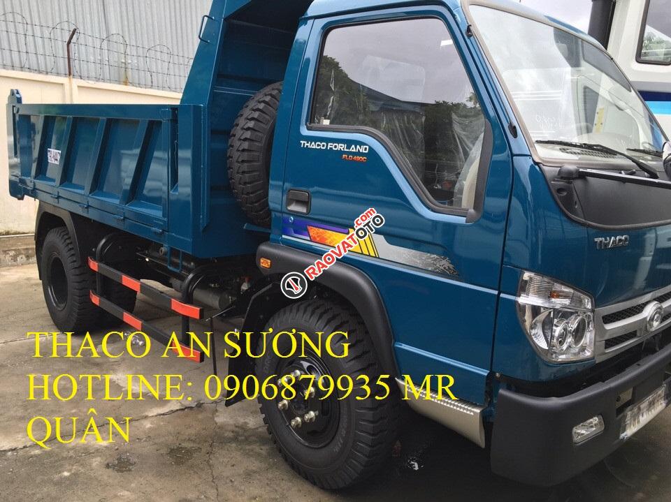 Bán xe Ben 5 tấn Thaco Trường Hải, giá cả tốt mới 100% TP HCM-0