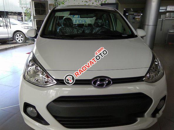 Bán xe Hyundai Grand i10 đời 2017, màu trắng-3