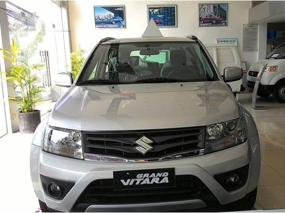 Bán ô tô Suzuki Vitara đời 2015, màu bạc, nhập khẩu -0