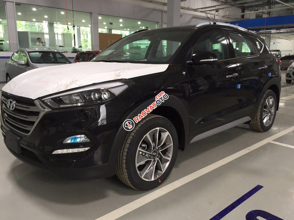 Bán xe Hyundai Tucson Limited 2.0 AT AWD sản xuất 2018, màu đen-1