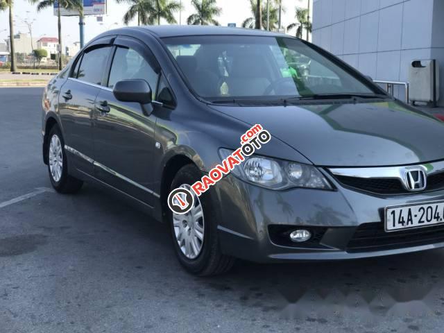 Bán Honda Civic đời 2009, màu xám  -2