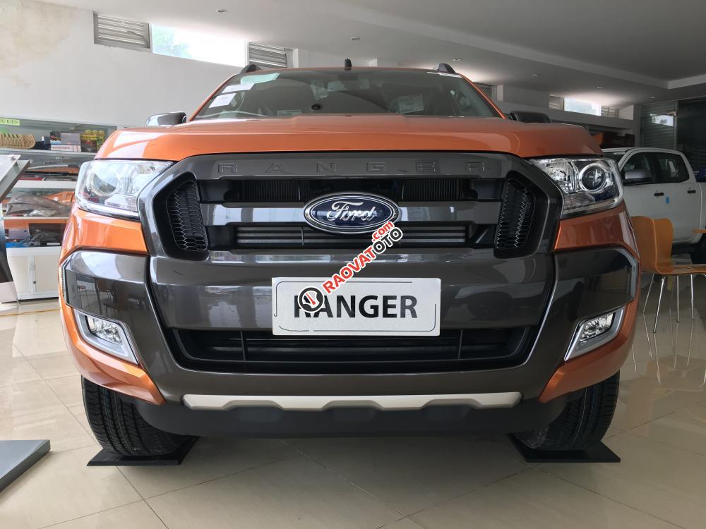 Bán Ford Ranger Wiltrak 2.2 AT 4x2 màu cam, giao xe ngay tại An Đô Ford, hỗ trợ trả góp hơn 80%-1