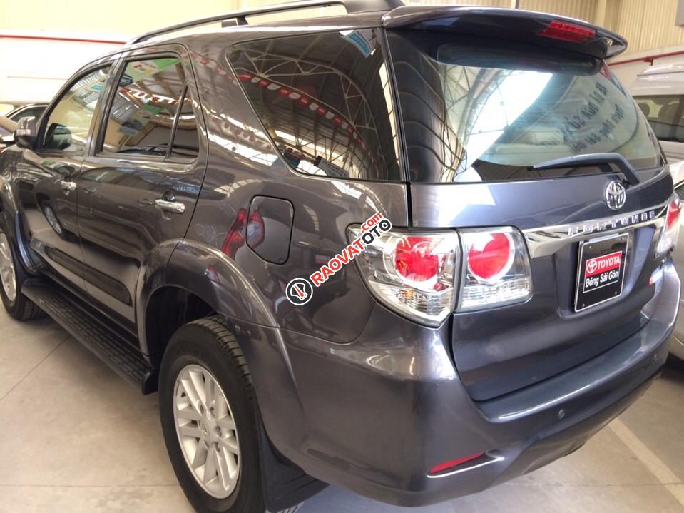 Bán Toyota Fortuner 2.7 đời 2013, màu xám (ghi), giá 760tr-3