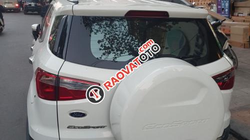 Cần bán gấp Ford EcoSport 1.5 AT 2014, màu trắng chính chủ-1