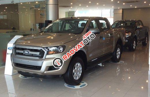 An Đô Ford: Bán xe Ford Ranger XLS màu ghi vàng, giao xe toàn quốc, hỗ trợ trả góp ngân hàng-1