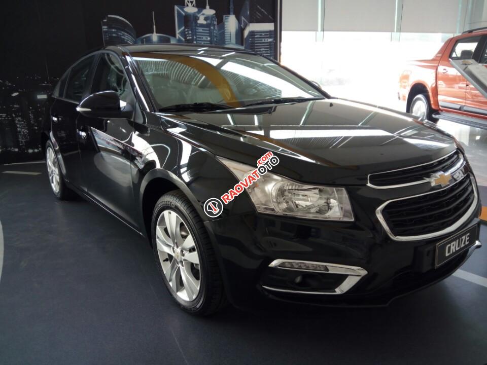 Chevrolet Cruze LT 1.6L màu đen, mua xe trả góp, lãi suất ưu đãi- LH: 090.102.7102 Huyền Chevrolet-0