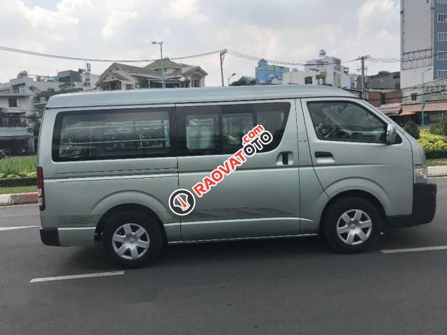 Bán Toyota Hiace đời 2006, màu xanh-2