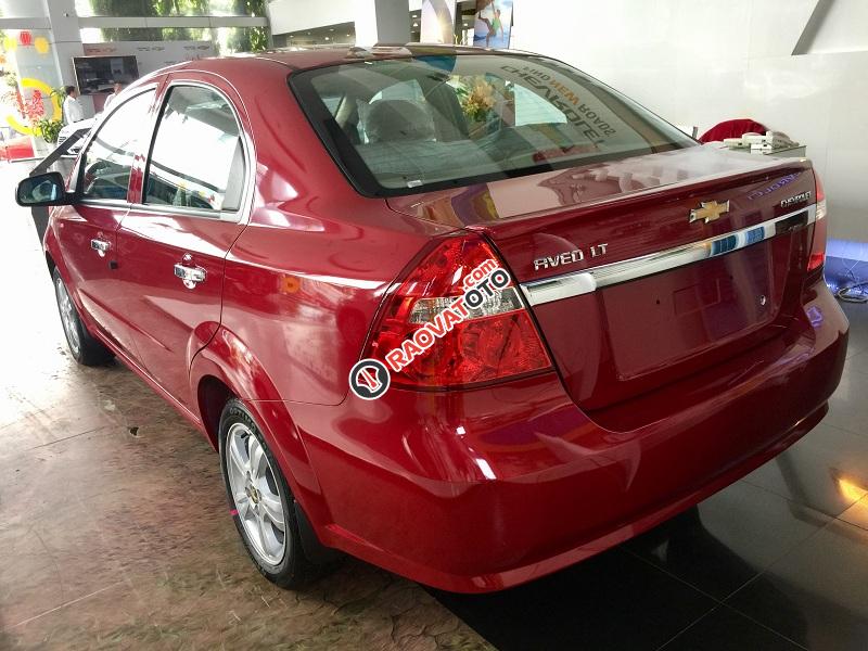 Chevrolet Aveo LT màu đỏ, mua xe trả góp, lãi suất ưu đãi- LH: 090.102.7.102 Huyền Chevrolet-4