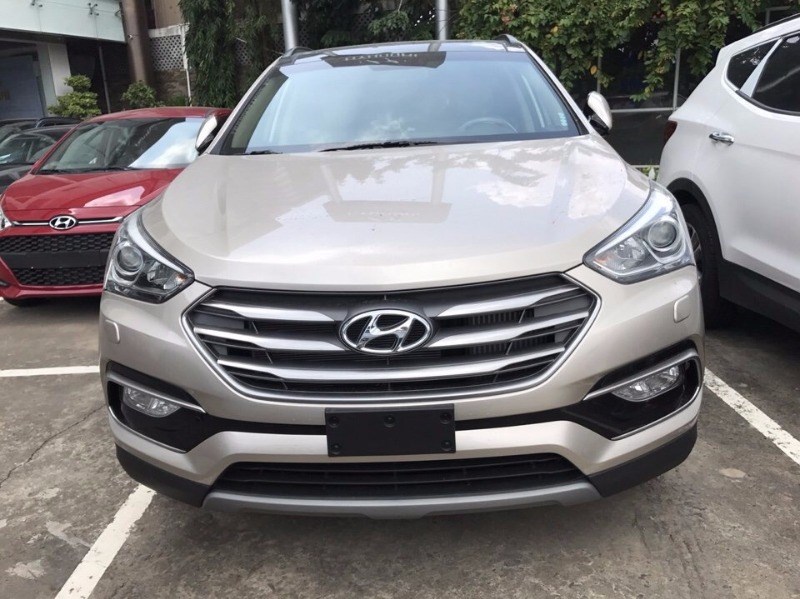 Cần bán Hyundai Santa Fe đời 2017, màu trắng, nhập khẩu nguyên chiếc-14