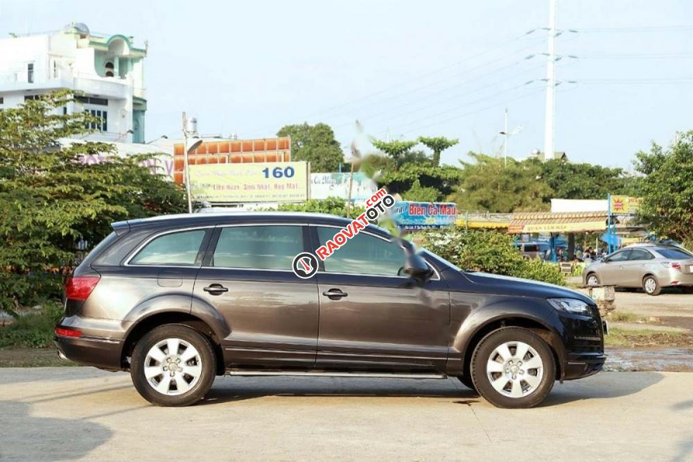 Bán Audi Q7 3.6 AT 2010, màu xám, nhập khẩu nguyên chiếc-0