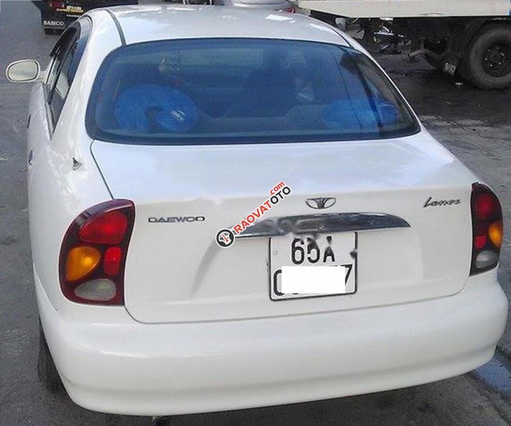 Bán Daewoo Lanos SX đời 2001, màu trắng xe gia đình, 92 triệu-2