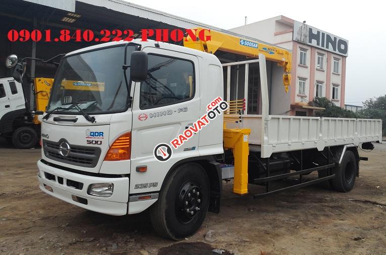 Đại lý xe Hino 6T gắn cẩu 3t, 5t, 6t tại TP HCM, giá rẻ, có hỗ trợ vay cao-1