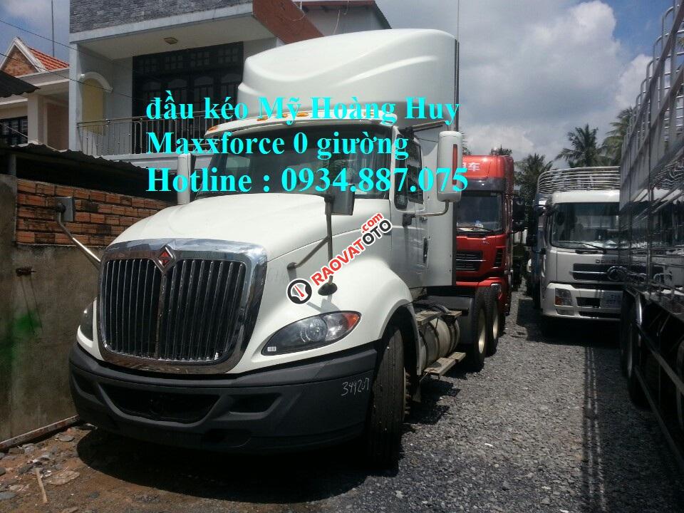 Đầu kéo Mỹ Hoàng Huy 0 giường (daycab) máy Maxxforce đã qua xử lý khí thải-0