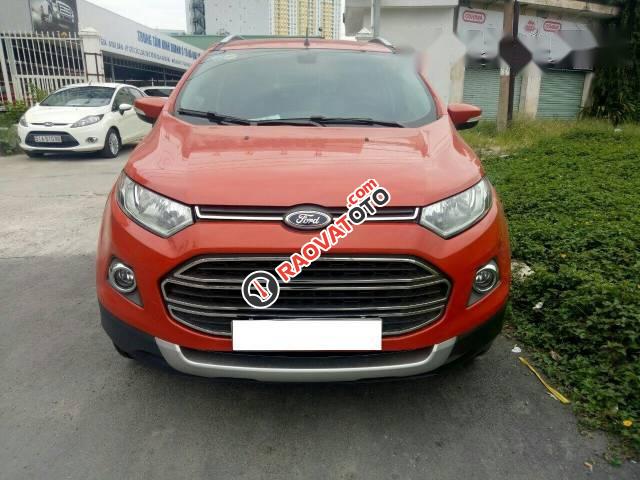 Bán xe Ford EcoSport Titanium đời 2015, màu cam-2