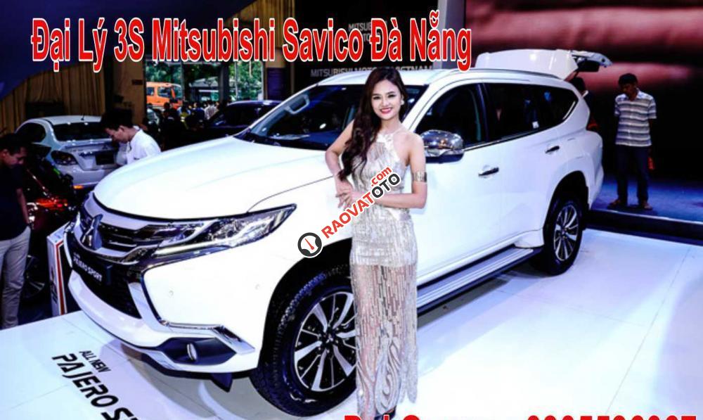 Bán ô tô Mitsubishi Pajero Sport 2017, màu trắng, nhập khẩu nguyên chiếc, Lh Quang 0905596067, giá tốt tại Huế-4