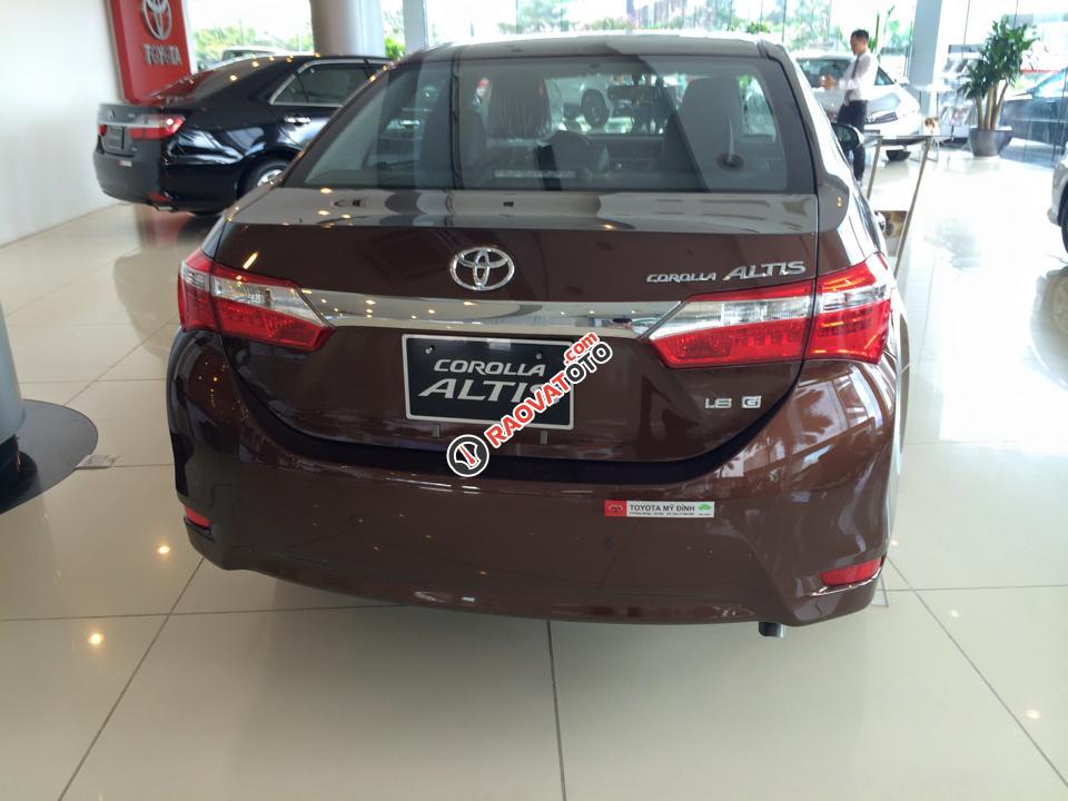 Toyota Mỹ Đình đang bán Sedan Toyota Corolla Altis 1.8 G AT đời 2017, màu đen, giá 700tr-17