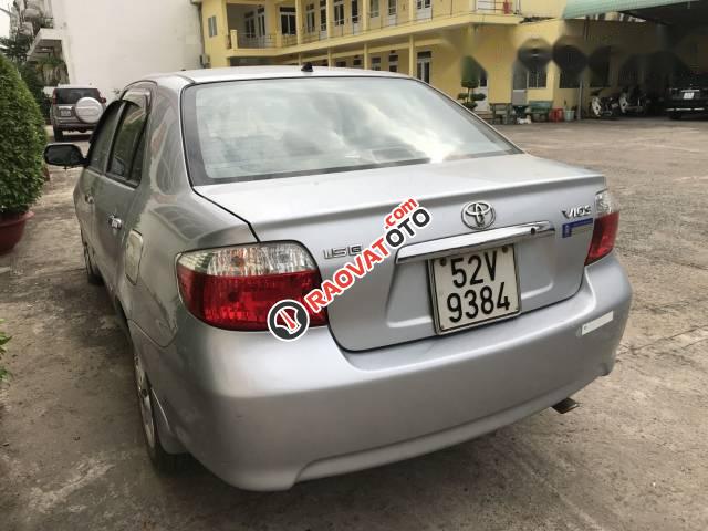 Bán ô tô Toyota Vios năm 2003, màu bạc  -4