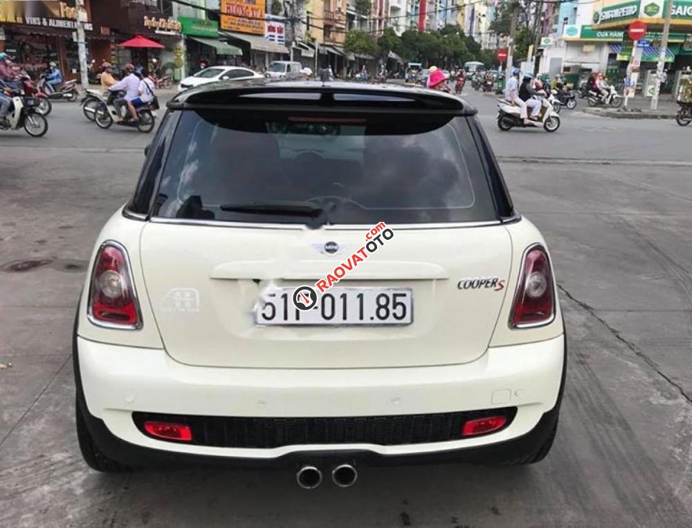 Bán gấp Mini Cooper S đời 2007, màu trắng, xe nhập, 480tr-5