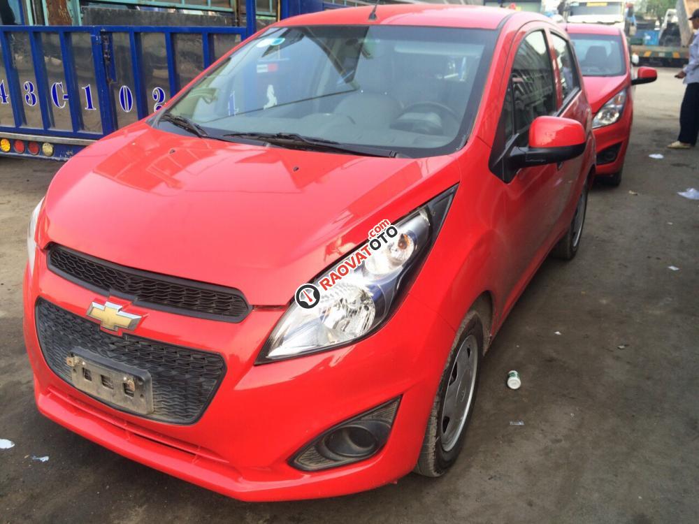 Bán xe Chevrolet Spark năm 2016, màu đỏ, nhập khẩu, giá tốt-0