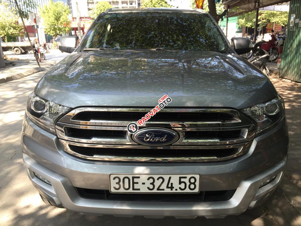 Bán Ford Everest Trend 2.2L 4X2 AT đời 2016, màu xám (ghi), nhập khẩu nguyên chiếc-1