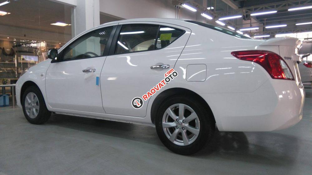 Ô tô Sedan Nissan Sunny XL 1.5DOHC 2018, màu trắng, có xe giao ngay, LH 0985411427-2