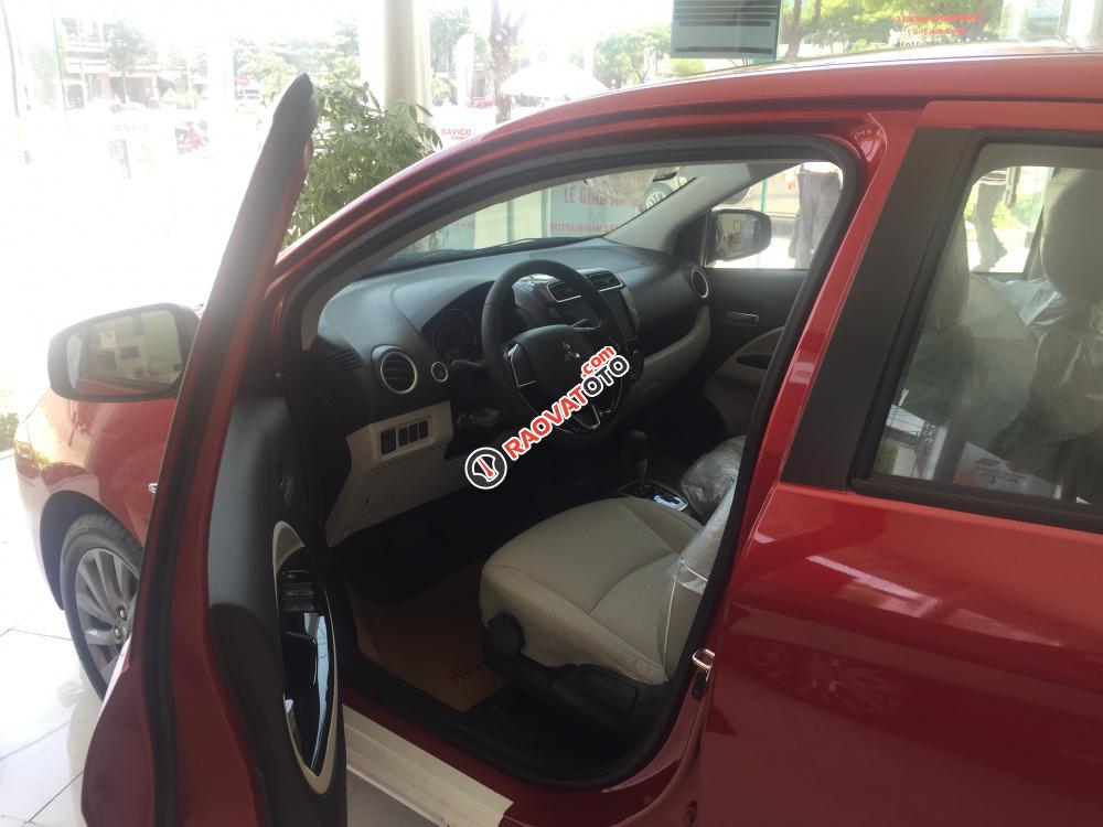 Bán xe Mitsubishi Attrage 2017, màu đỏ, nhập khẩu chính hãng, 432 triệu tại Quảng Nam, LH Quang: 0905596067-0