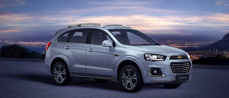 Bán Chevrolet Captiva đời 2017, màu bạc, nhập khẩu nguyên chiếc, giá 879tr-5