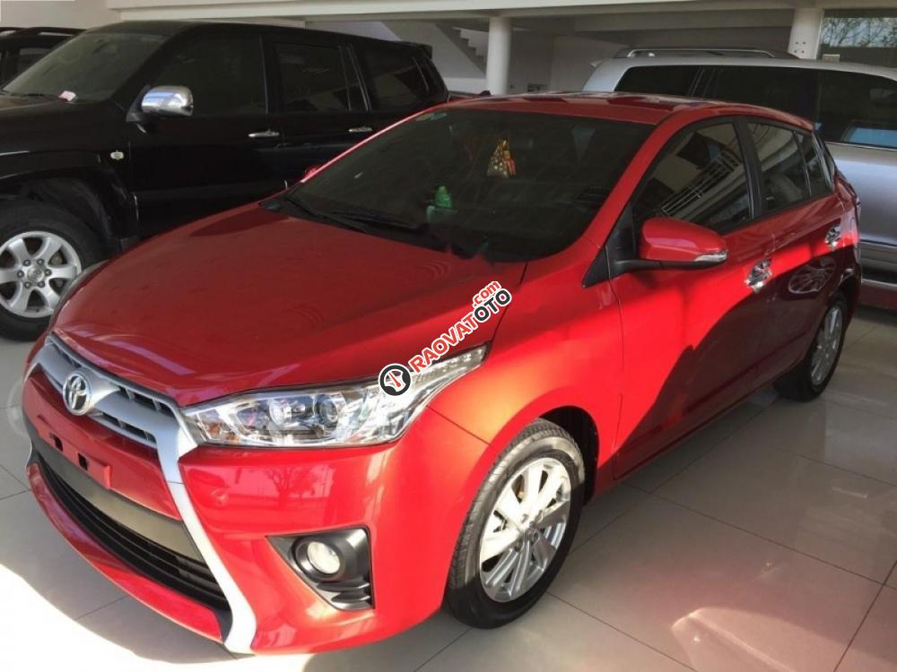 Bán Toyota Yaris 1.3G 2014, màu đỏ, nhập khẩu số tự động-2