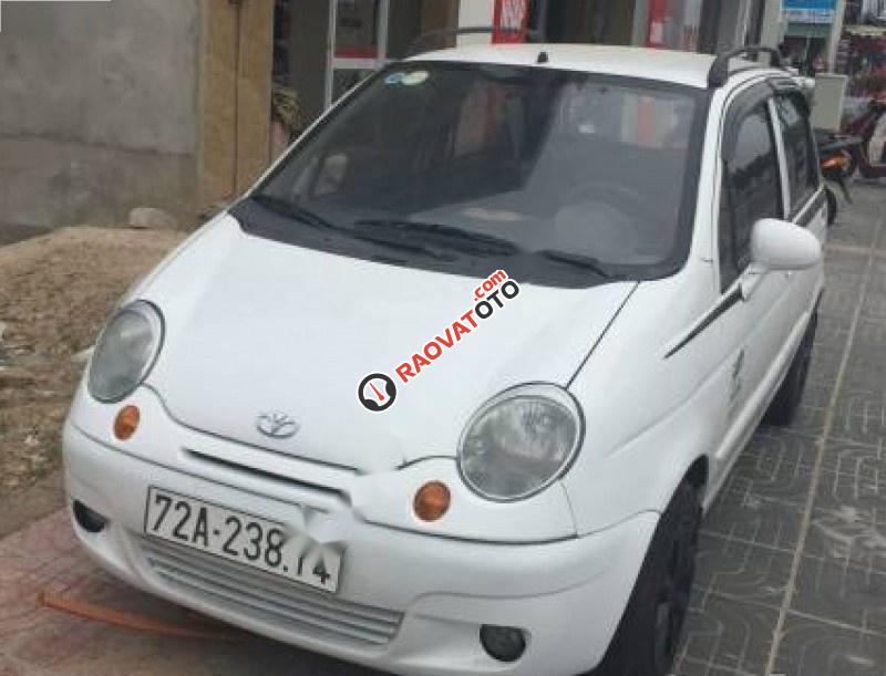 Bán Daewoo Matiz SE 0.8 MT 2008, màu trắng xe gia đình, 115 triệu-0