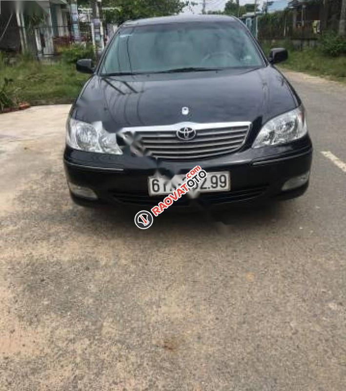 Bán ô tô Toyota Camry 3.0V đời 2003, màu đen chính chủ-0