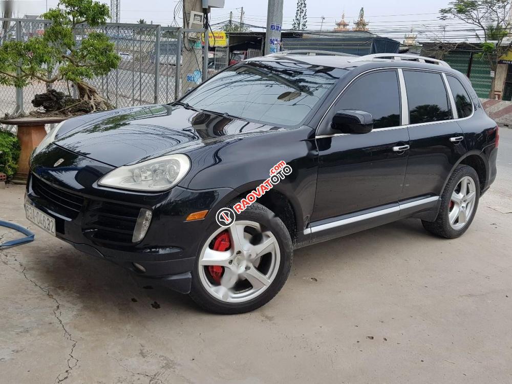 Bán Porsche Cayenne S đời 2007, màu đen, nhập khẩu nguyên chiếc-4