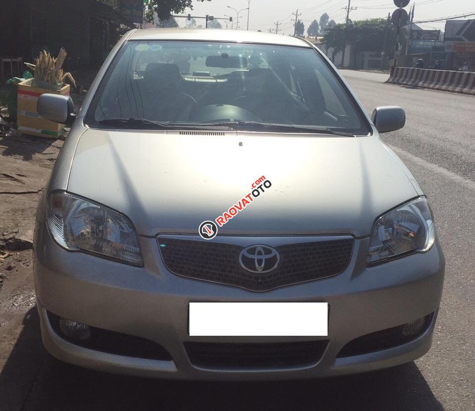 Bán xe Toyota Vios G đời 2007, màu bạc, xe đẹp zin-7