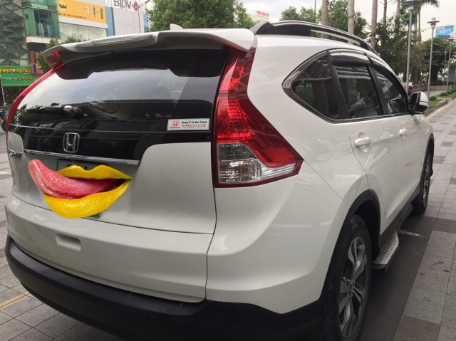 Bán ô tô Honda CR V đời 2014, màu trắng, nhập khẩu chính hãng, xe gia đình, 740tr-2