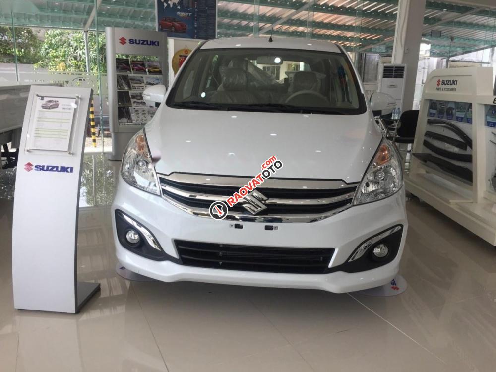 Cần bán Suzuki Ertiga 1.4 AT đời 2017, màu trắng, xe nhập-1