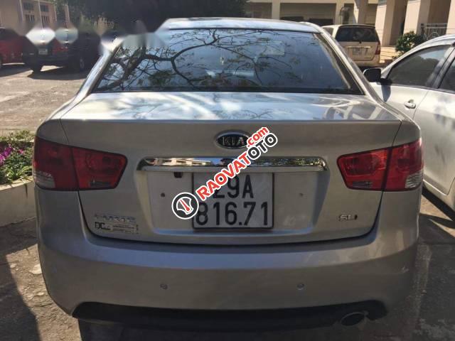 Bán Kia Forte Sli 2009, màu bạc-3