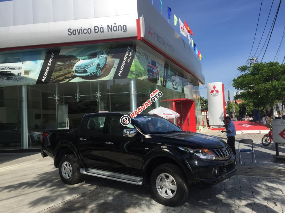 Bán Mitsubishi Triton đời 2017, màu đen, LH Quang: 0905596067, hỗ trợ giá tốt nhất tại Quảng Nam-4