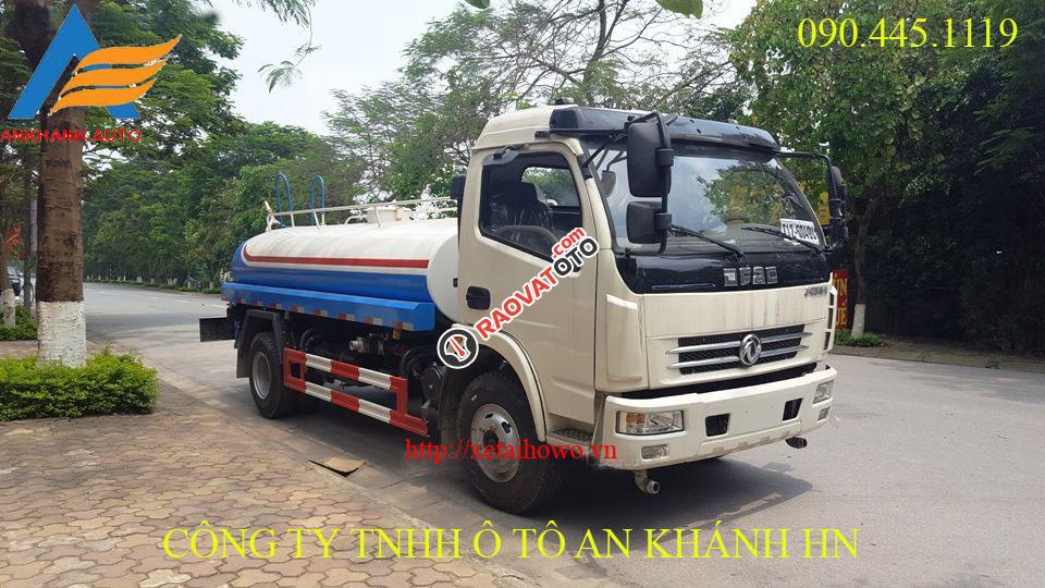 Xe phun nước rửa đường, tưới cây Dongfeng 5 khối-0