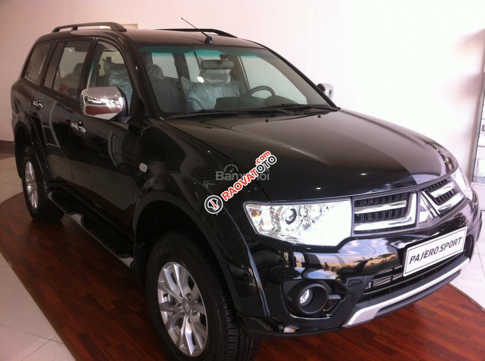 [Đặc biệt] Mitsubishi Pajero Sport 2017 xám titan, dòng SUV đẳng cấp, động cơ 3.0, cho vay 80% - LH: 0905.91.01.99 (Phú)-0