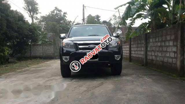 Bán xe Ford Ranger XLT đời 2009, màu đen-3