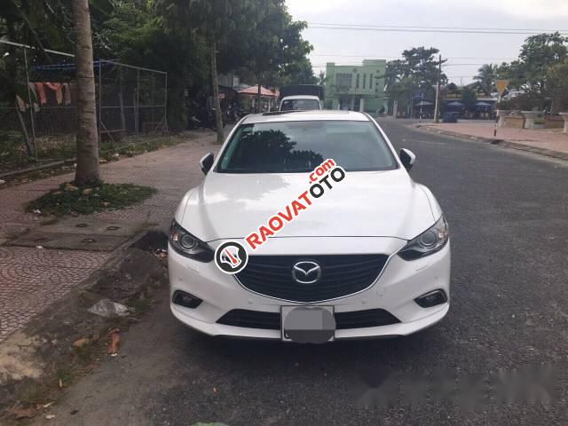 Bán Mazda 6 đời 2015, màu trắng -0