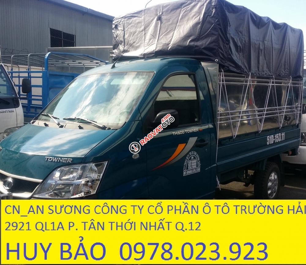 Xe tải Thaco Towner 750 kg, phun xăng điện tử thùng dài 2.6m-1