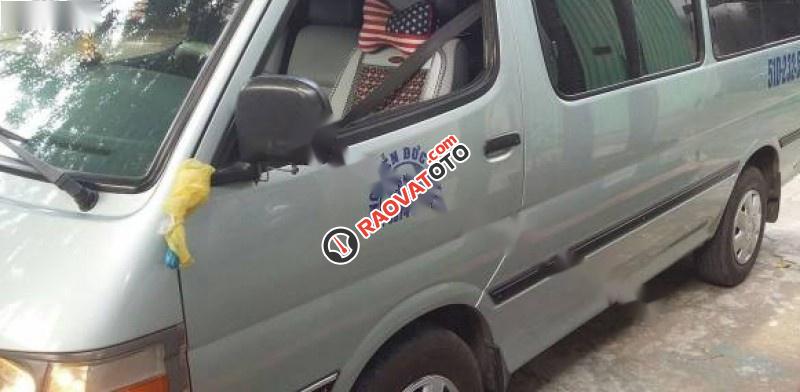 Bán Toyota Hiace Van 2.4 sản xuất 2003, màu xanh  -5