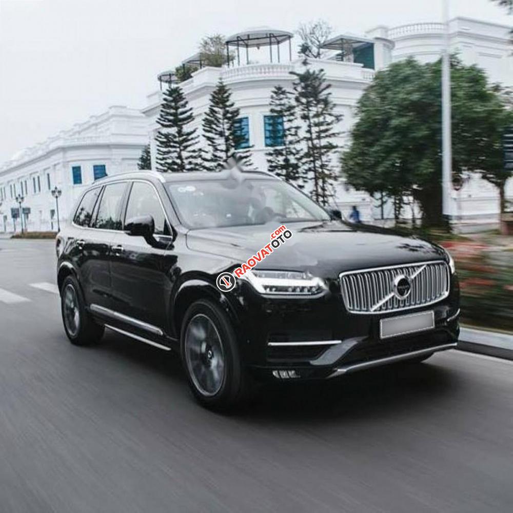 Bán Volvo XC90 T6 Inscription năm 2017, màu đen, nhập khẩu nguyên chiếc số tự động-1