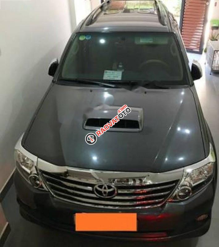 Bán ô tô Toyota Fortuner 2.5G đời 2015, màu xám số sàn-1