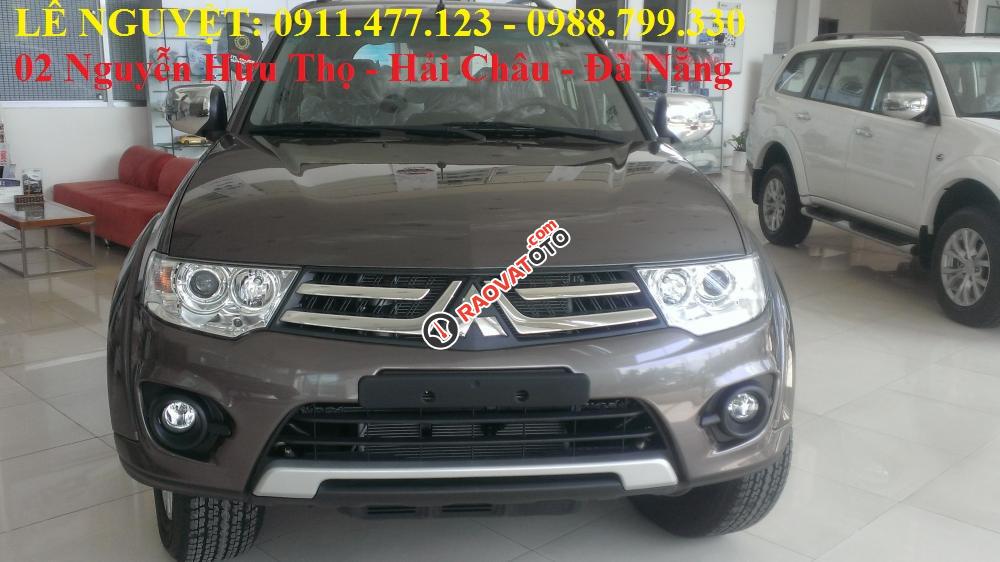 Mitsubishi Pajero Sport màu nâu, xe 7 chỗ, hỗ trợ trả góp, LH Lê Nguyệt: 0911.477.123 - 0988.799.330-0